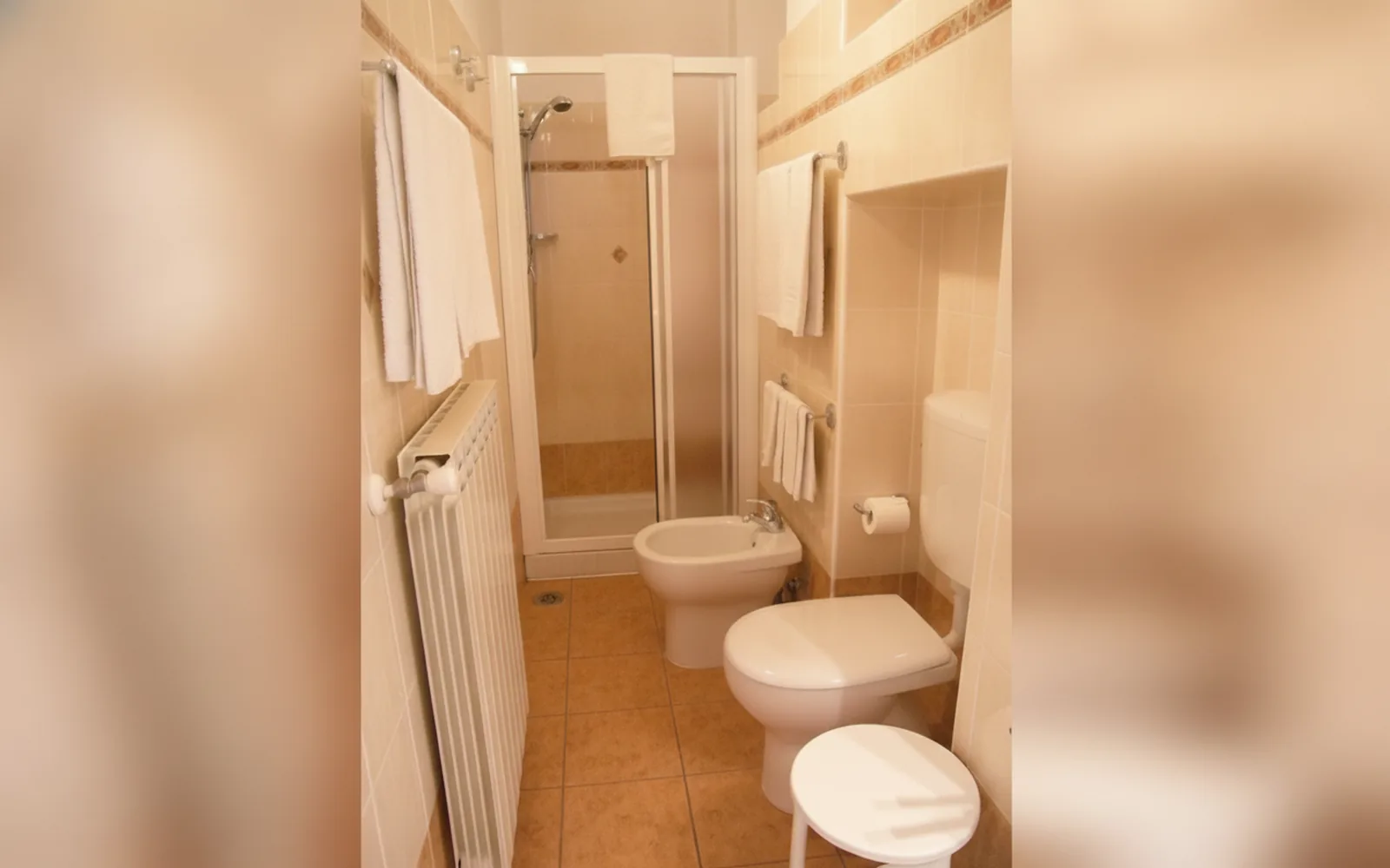 Camera con bagno privato — Hotel Alba, Torino (Piemonte) (foto 97)